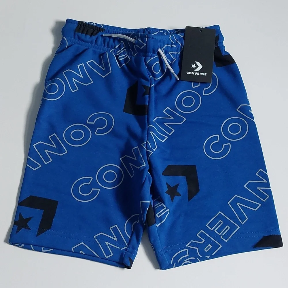 Converse Boys Fleece Short‎ blue Size S 8/10